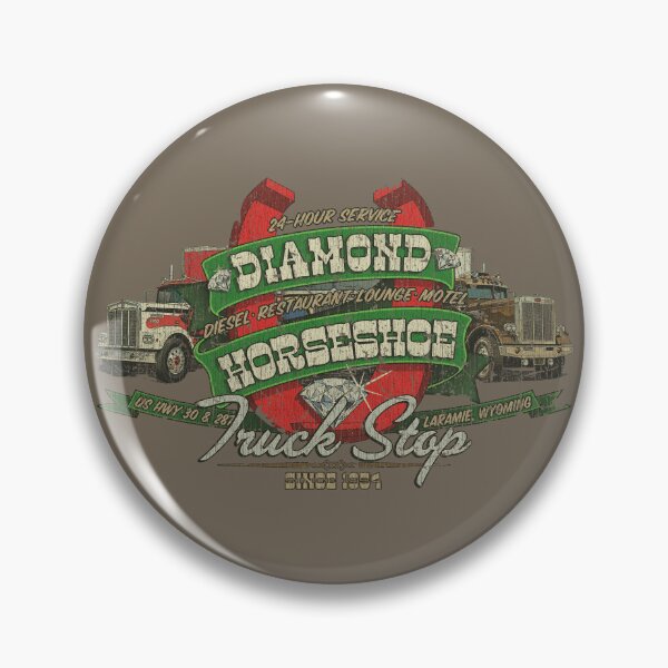 Item preview, Diamond Horseshoe Truck Stop Laramie 1954  designed and sold by AstroZombie6669.