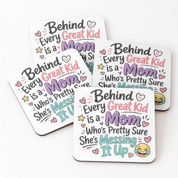 Item preview, Mom Life is the Best Life ☕ Funny Mom Sticker | Cute Motherhood Quote Design designed and sold by Sidra digital art 8277237.