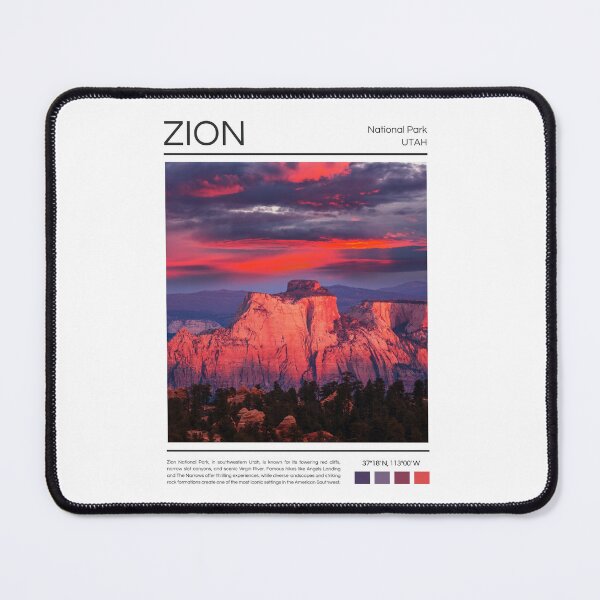 Item preview, Zion National Park - Utah  designed and sold by StudioRedKoala.