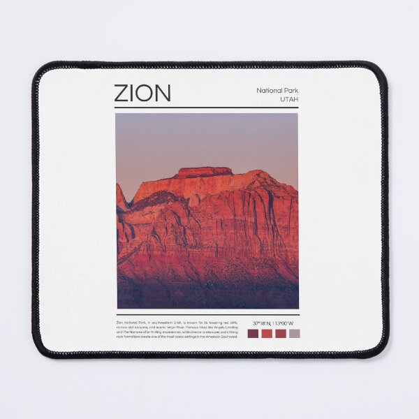 Item preview, Zion National Park - Utah designed and sold by StudioRedKoala.
