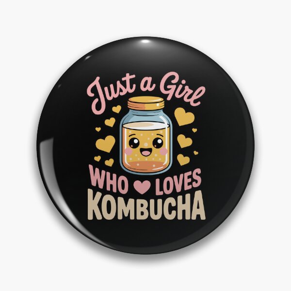 Item preview, Just a Girl Who Loves Kombucha designed and sold by jkrphoto.