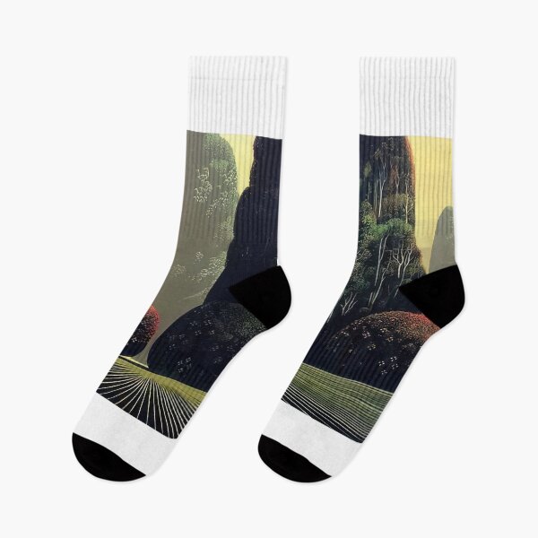 Item preview, Eyvind Earle designed and sold by Art-KaBoom.