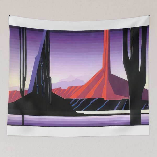 Item preview, Eyvind Earle designed and sold by Art-KaBoom.