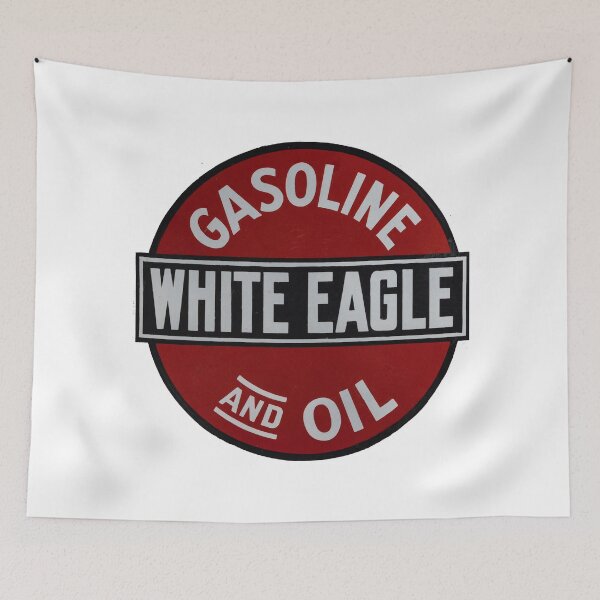 Item preview, Vintage White Eagle Gasoline designed and sold by QuayTradingCo.