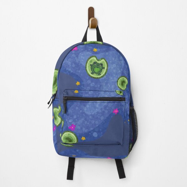 Item preview, Cute Frog on Lily Pad – Kawaii Pond Cartoon Aesthetic designed and sold by Soft rot studio.