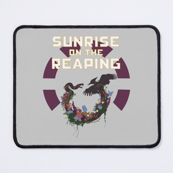 Item preview, Snake and Songbird Floral Circle Sunrise Reaping Inspired Design designed and sold by creatingmouseshop.