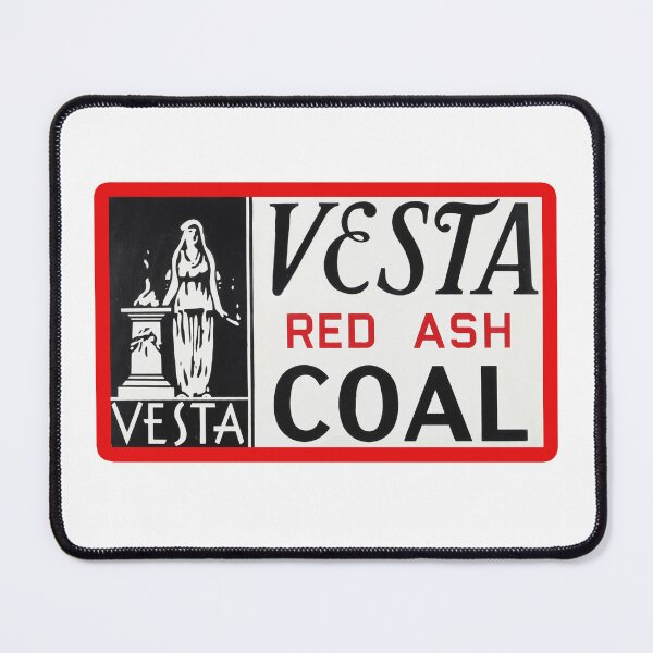 Item preview, Vintage Vesta Red Ash Coal designed and sold by QuayTradingCo.