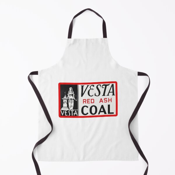 Item preview, Vintage Vesta Red Ash Coal designed and sold by QuayTradingCo.