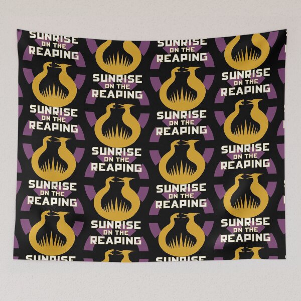 Item preview, Snake and Songbird Floral Circle Sunrise Reaping Inspired Design designed and sold by creatingmouseshop.