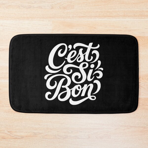 Item preview, C'est Si Bon French Script Typography designed and sold by AntiqueImages.