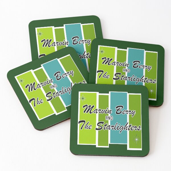 Item preview, Marvin Berry and The Stralighters Retro Green designed and sold by Normbot2000.