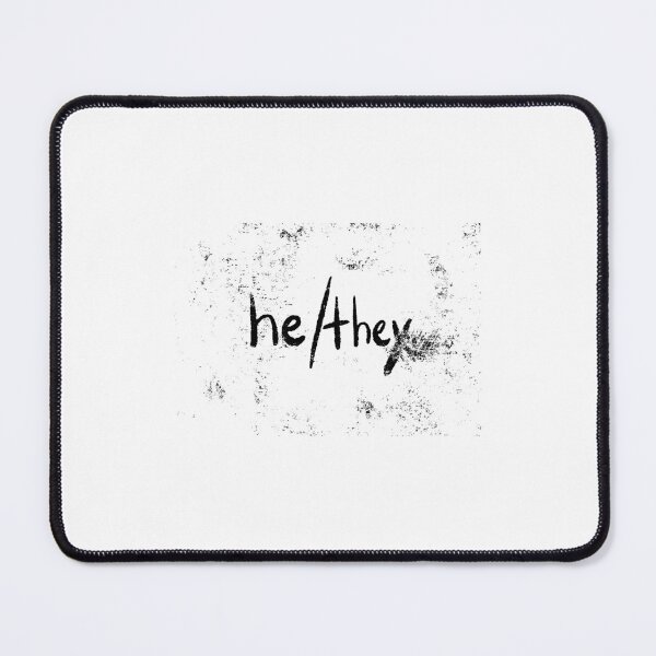 Item preview, he/they pronouns designed and sold by eveyting.