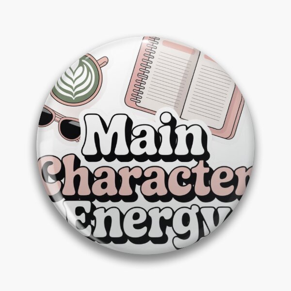Item preview, Main Character Energy Aesthetic Lifestyle Sticker designed and sold by NFathima.