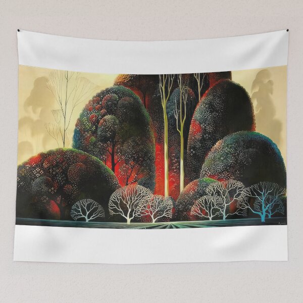 Item preview, Eyvind Earle designed and sold by Art-KaBoom.