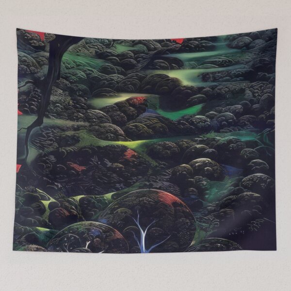 Item preview, Eyvind Earle designed and sold by Art-KaBoom.