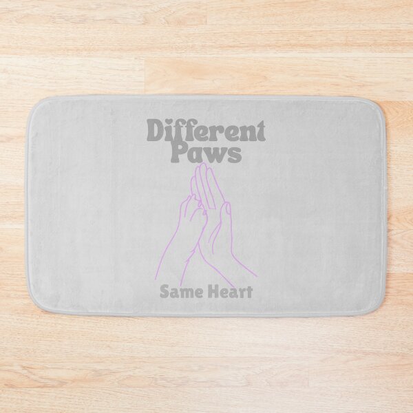 Item preview, Different Paws, Same Heart T-ishirt Design designed and sold by BoldMarkk.