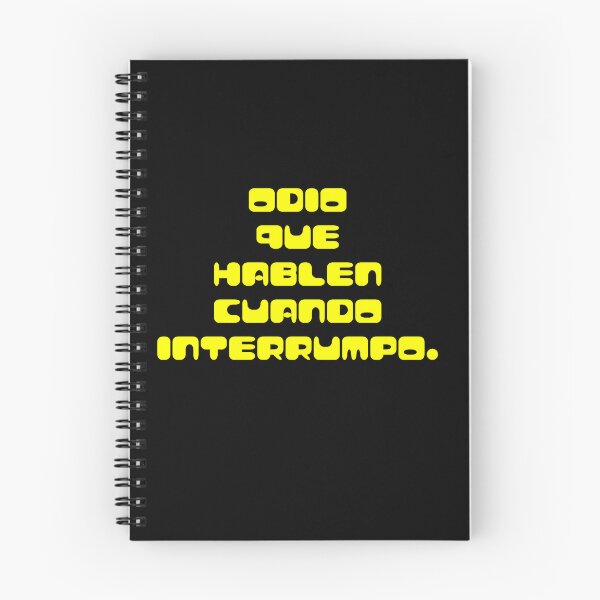 Item preview, Odio que hablen... designed and sold by JALNERVION SHOP.