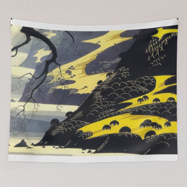 Item preview, Eyvind Earle designed and sold by Art-KaBoom.