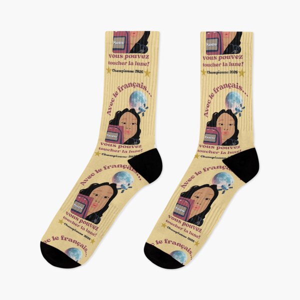 Item preview, With French you can reach for the moon! designed and sold by ManieMusicale.