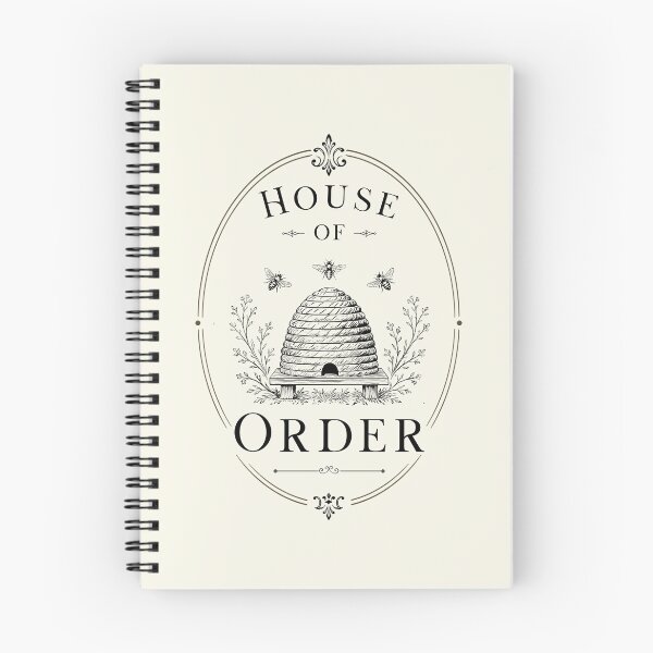 Item preview, House of Order Beehive Design, Vintage Beehive Illustration, Minimalist Heritage Emblem designed and sold by TeesOnRosebud.
