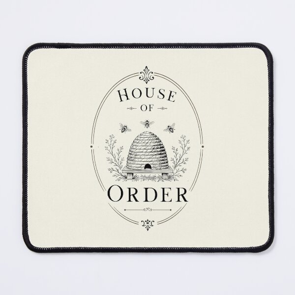 Item preview, House of Order Beehive Design, Vintage Beehive Illustration, Minimalist Heritage Emblem designed and sold by TeesOnRosebud.