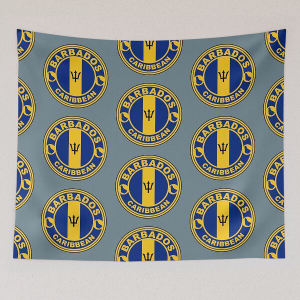 Item preview, Barbados flag designed and sold by studioss76.