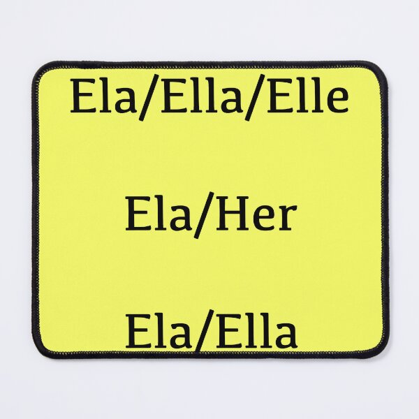 Item preview, Ela/She/Ella/Elle (português pronouns) designed and sold by eveyting.