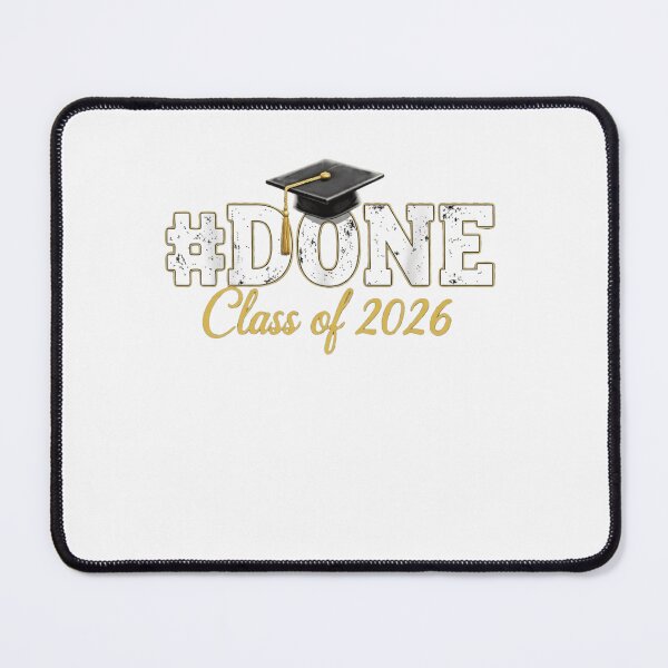 Item preview, Done Class of 2026 Graduation Hat Senior Year 2026 designed and sold by trendnest_shop.