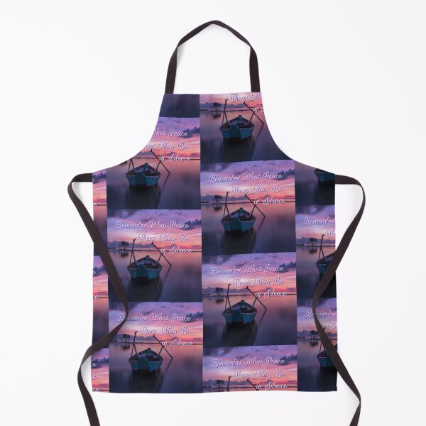 Item preview, Desiderata Silence: Sunset Boat Meditation Art designed and sold by Lainey1978.