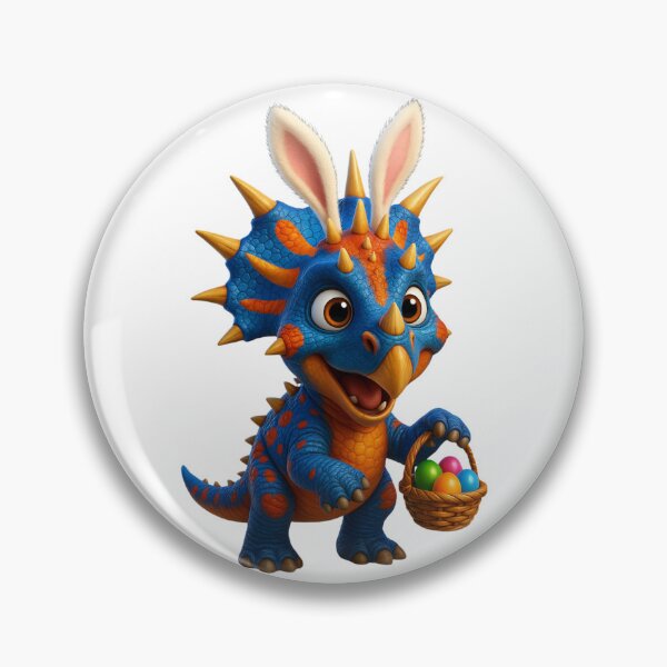 Item preview, Easter Styracosaurus designed and sold by Sillytoe.