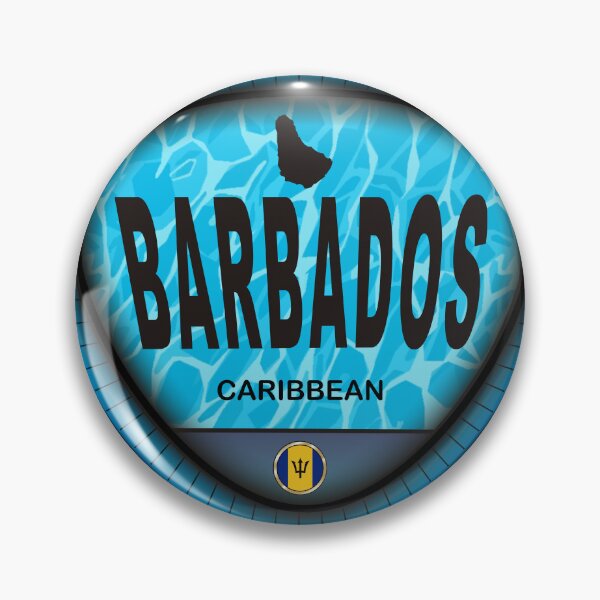 Item preview, Barbados sea water emblem designed and sold by studioss76.