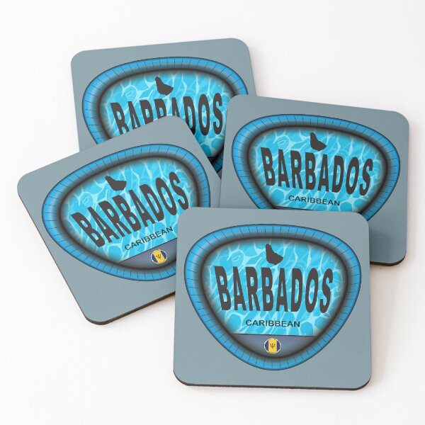 Item preview, Barbados sea water emblem designed and sold by studioss76.
