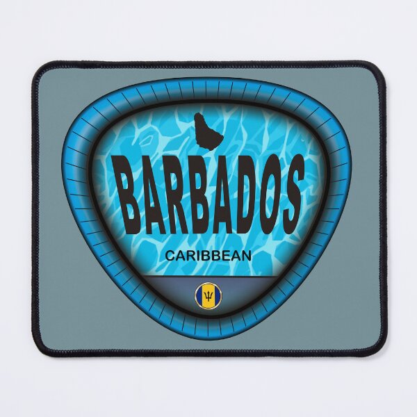 Item preview, Barbados sea water emblem designed and sold by studioss76.
