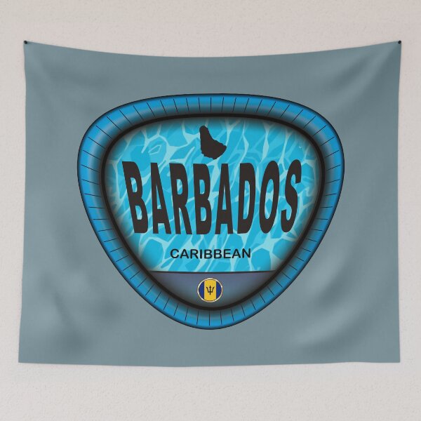 Item preview, Barbados sea water emblem designed and sold by studioss76.