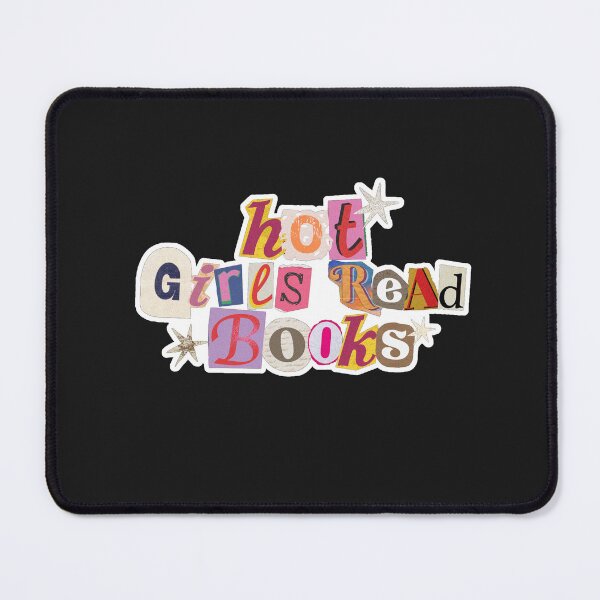 Item preview, Hot Girls Read Books - Retro Magazine Collage Sticker designed and sold by Pop & Punch.