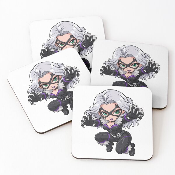 Item preview, Chibi Black Cat – Action Pounce Edition designed and sold by Void Shard Studios.