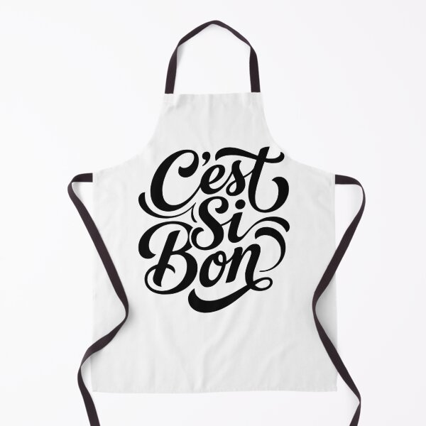 Item preview, C'est Si Bon French Script Lettering Design designed and sold by AntiqueImages.
