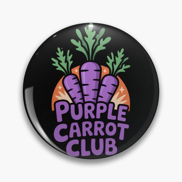 Item preview, Purple Carrot Club Heirloom Vegetable Gardening Design designed and sold by Savage-Apron.