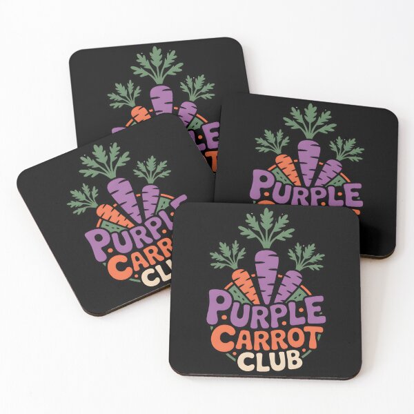 Item preview, Purple Carrot Club Retro Farmers Market Garden Design designed and sold by Savage-Apron.