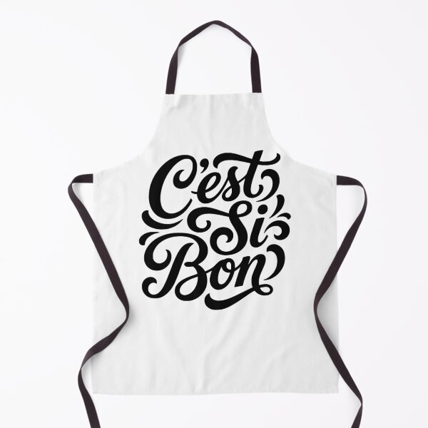 Item preview, C'est Si Bon French Phrase Script Design designed and sold by AntiqueImages.