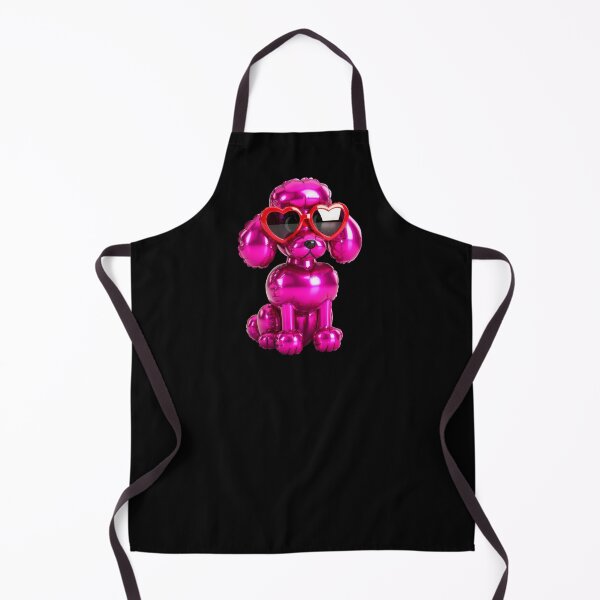 Item preview, 3D Metallic Pink Balloon Dog Poodle Coquette designed and sold by thelexiverse.