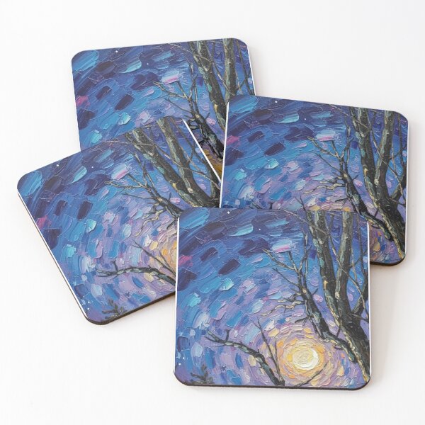 Item preview, Purple Skies + Moon designed and sold by MadeByFelder.