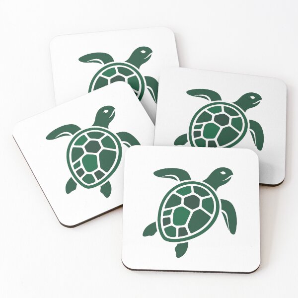 Item preview, Minimalist Green Sea Turtle Silhouette | Ocean Lover Graphic Art designed and sold by PryntedLabs.