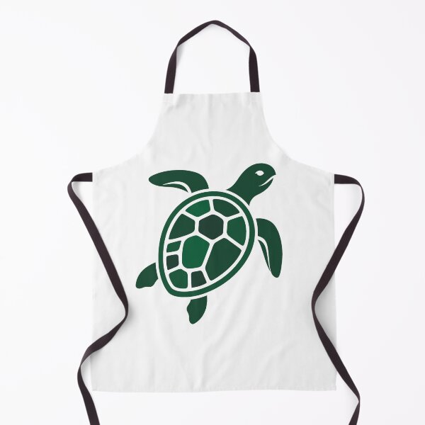 Item preview, Minimalist Green Sea Turtle Silhouette | Ocean Lover Graphic Art designed and sold by PryntedLabs.