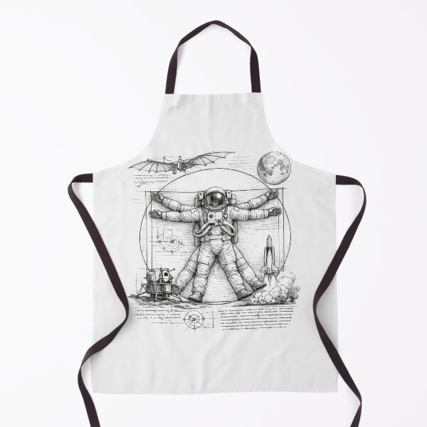 Item preview, Astronaut Leonardo da Vinci Space Exploration designed and sold by Owcomm.