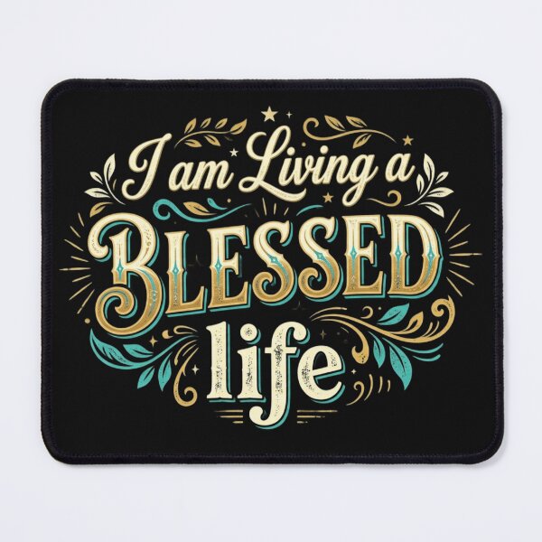 Item preview, I Am Living A Blessed Life designed and sold by wgsproductline.