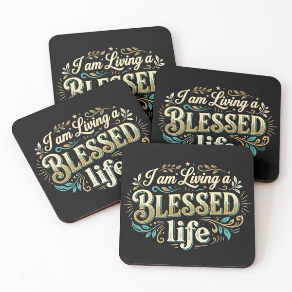 Item preview, I Am Living A Blessed Life designed and sold by wgsproductline.