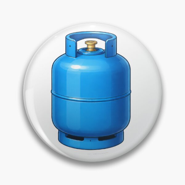 Item preview, Brazilian Blue Gas Cylinder  designed and sold by brazilianlifestyle.