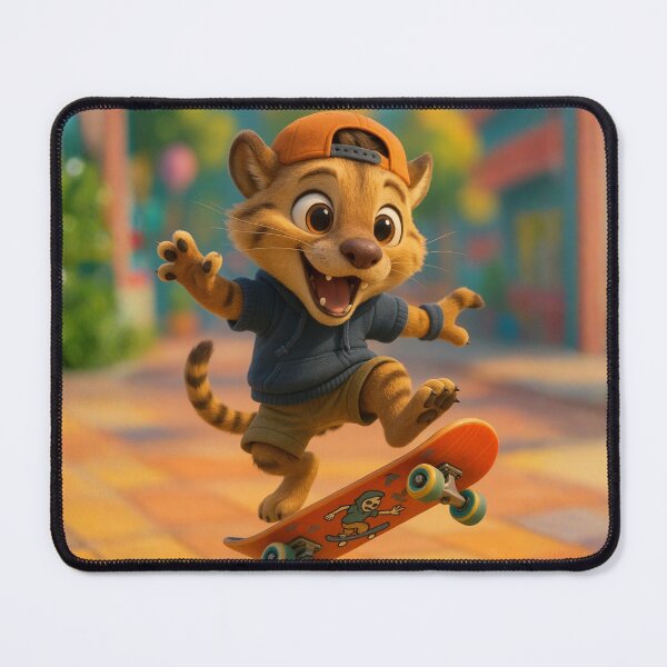 Item preview, Skater Tasmanian Tiger designed and sold by Sillytoe.