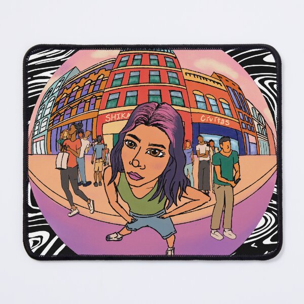 Item preview, Chicago Fisheye Painting designed and sold by CatharticTick.